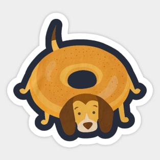 dognut - color Sticker